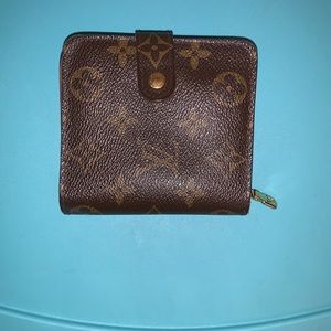 Louis Vuitton brown monogram canvas bifold wallet